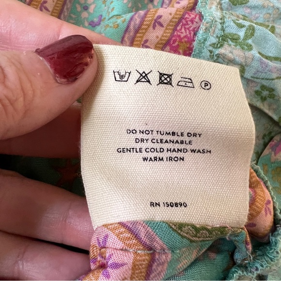 Spell & The Gypsy City Lights Sage Blouse - Picture 15 of 15